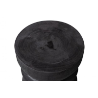 Bikkel kruk hout zwart